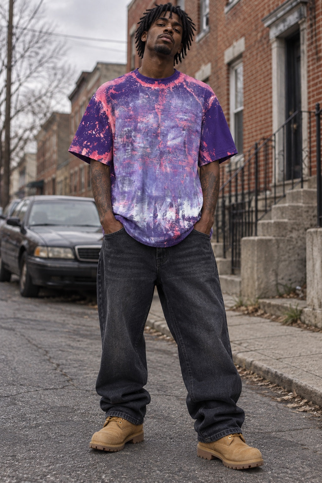 Cross My Heart Painted Pain one-of-one tee streetwear photo