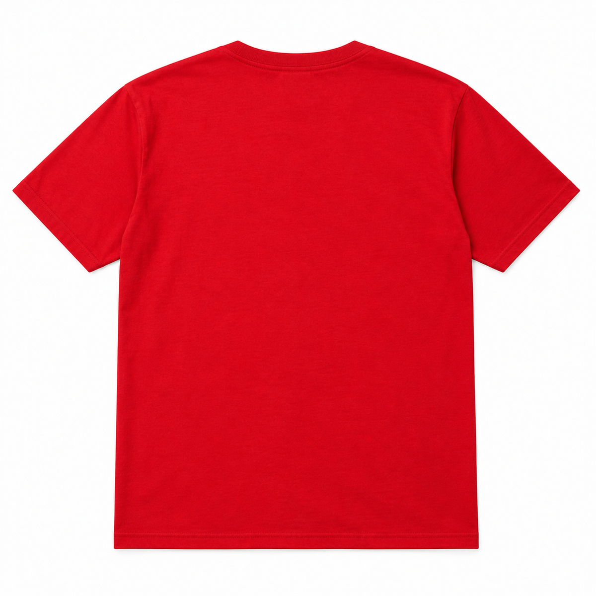 Cross My Heart red Flag Ship Mark Tee plain back