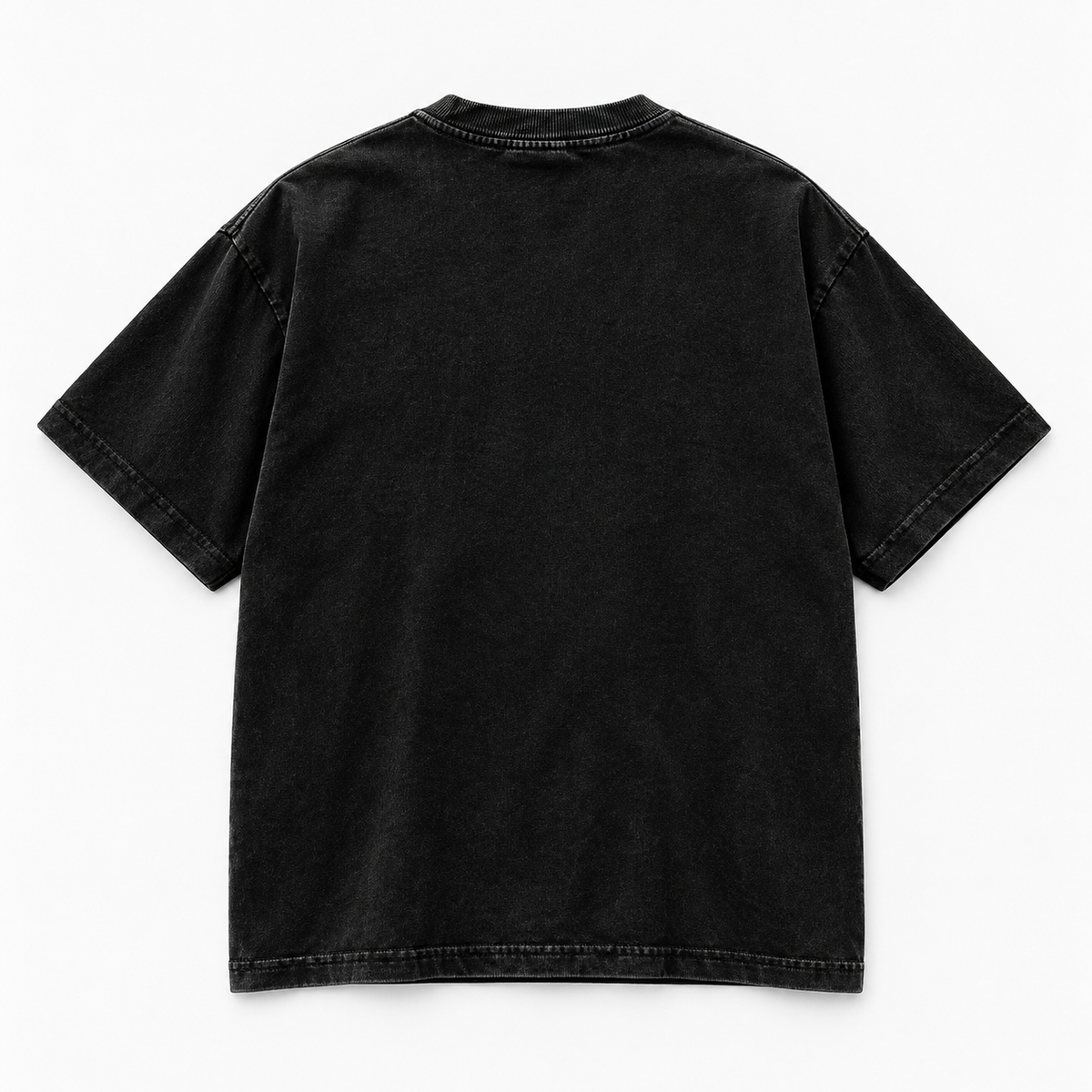 Back view of Sacred Relic Statue Tee