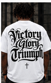 Victory Glory Triumph Tee back view