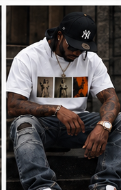 Victory Glory Triumph Tee lifestyle model