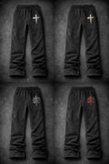 Cross My Heart black washed pants