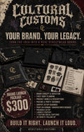 Cultural Customs brand launch package