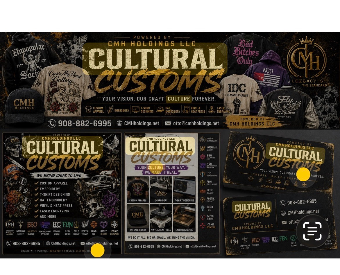 Cultural Customs bulk custom apparel