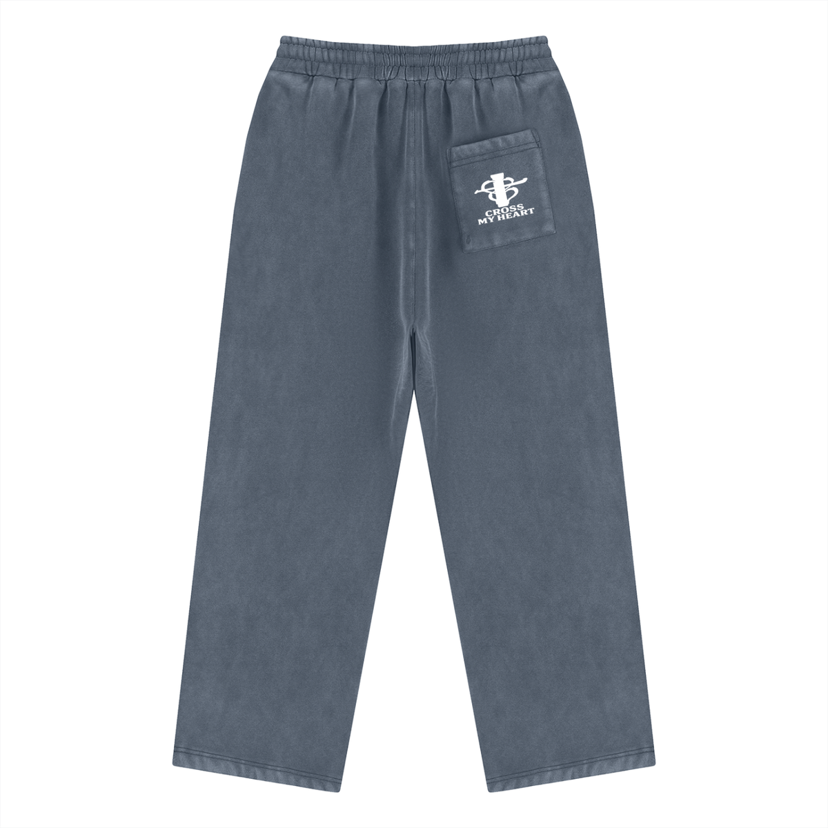 Cross my heart flag ship Unisex Vintage Wash Fleece Sweatpants