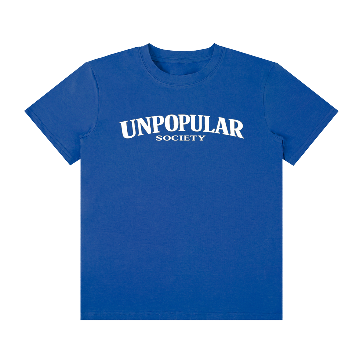 Unpopular society Unisex Classic Crew Neck Cotton T-Shirt