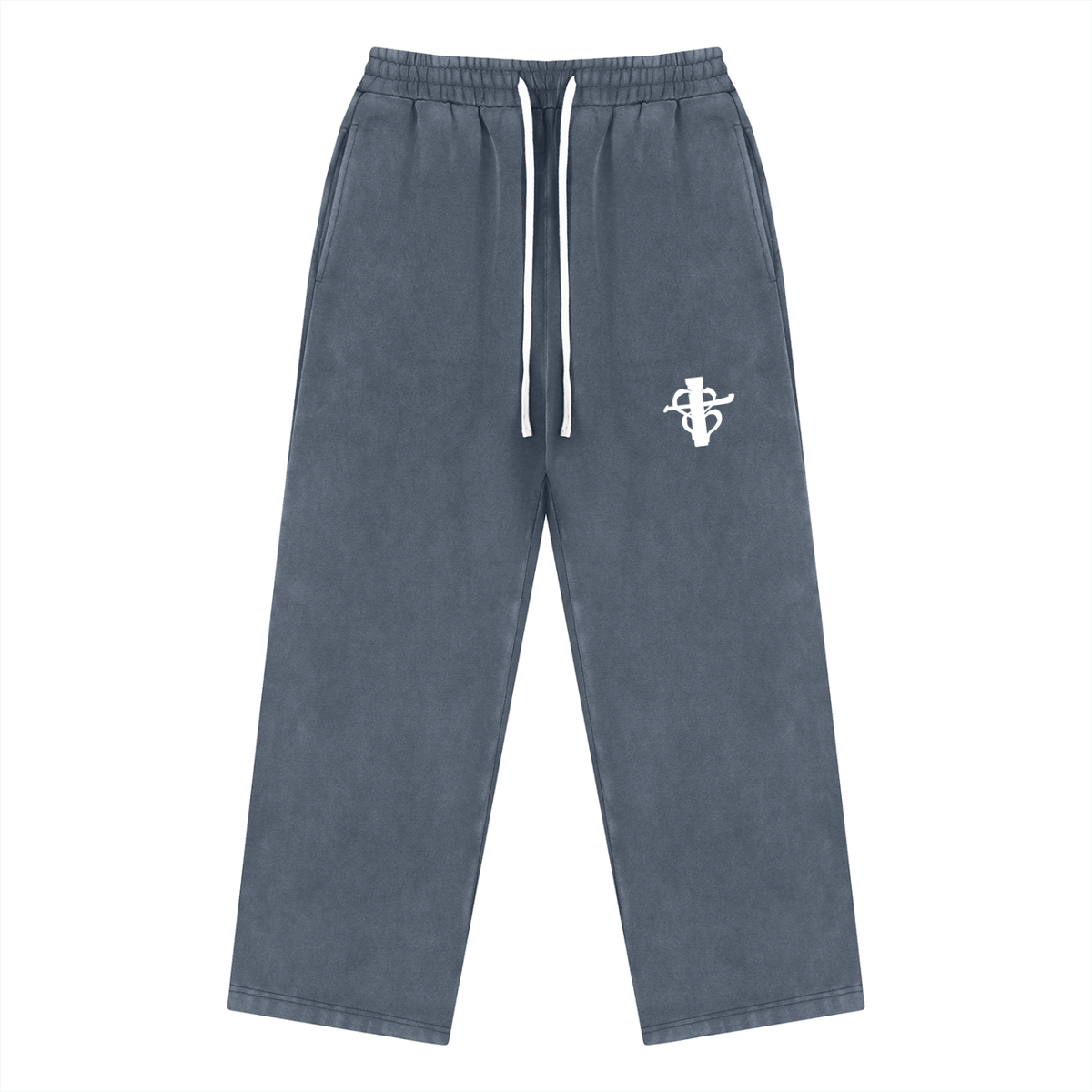 Cross my heart flag ship Unisex Vintage Wash Fleece Sweatpants