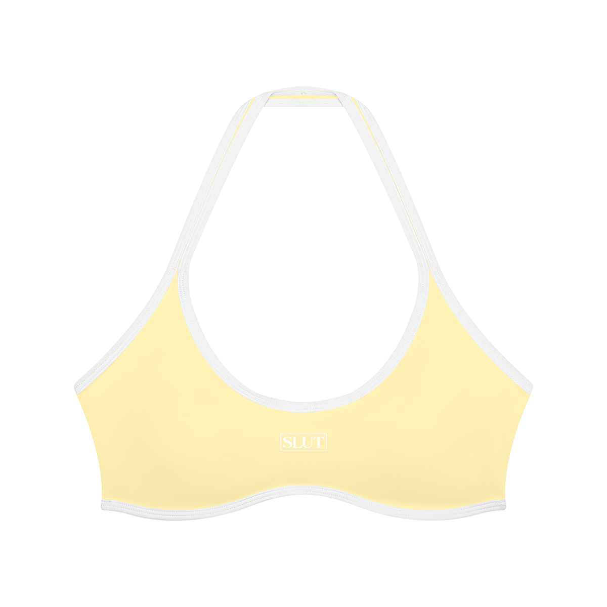 Women's Halter Color Block Yoga Sports Bra