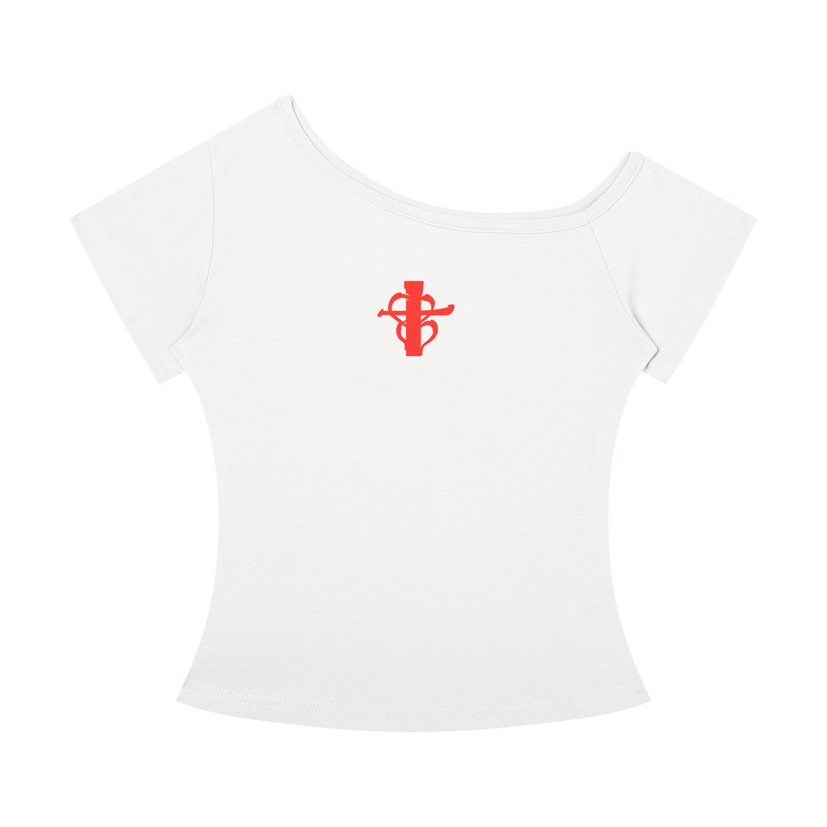Cross My Heart Gallery Signature Off-the-Shoulder Tee