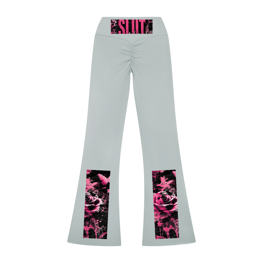 SLUT  Floral Flare Leggings  Strong  Liberated  Unapologetic Thriving