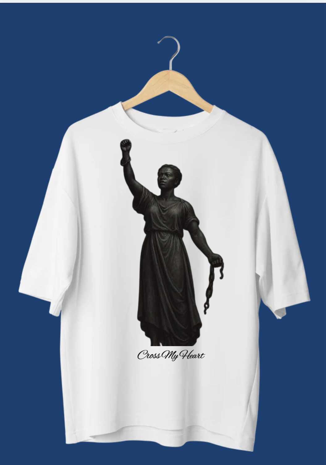 Cross My Heart Give Us Free Tee product image